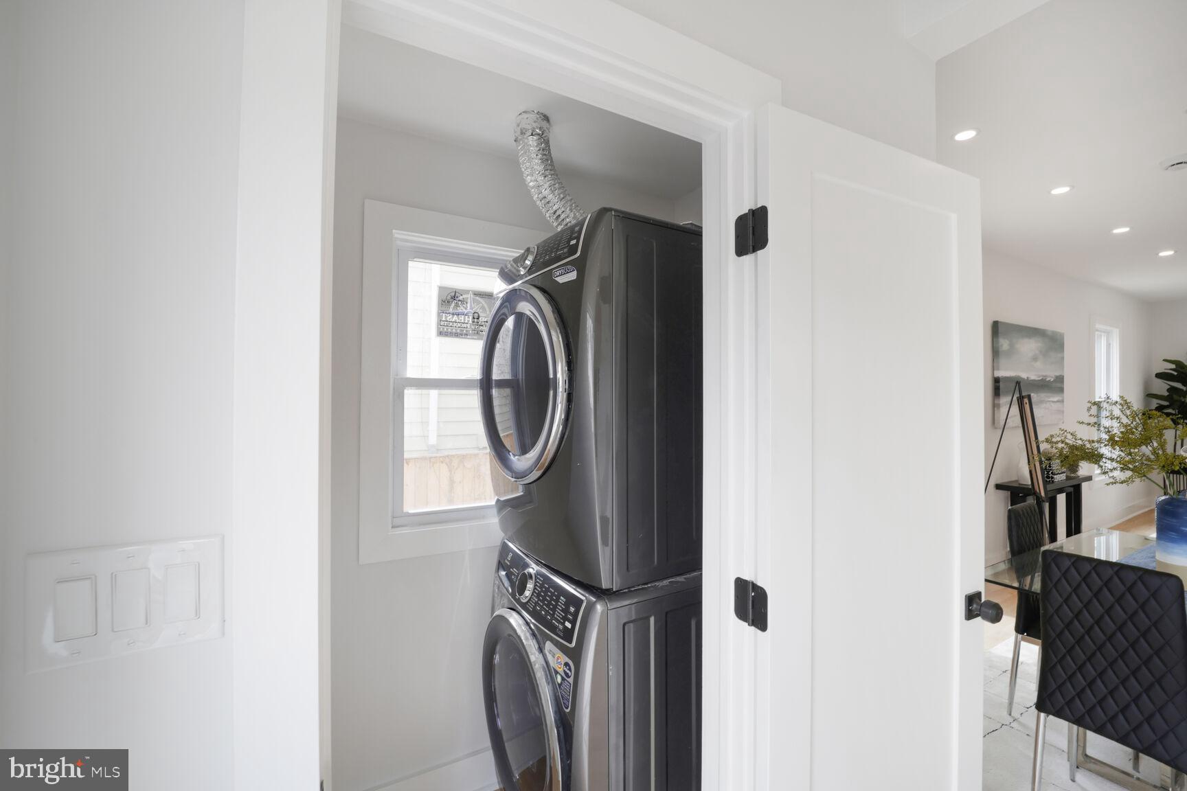 3309 22nd Street Northeast Washington, DC 20018 - Photo 35 of 36 a utility room with dryer and washer
