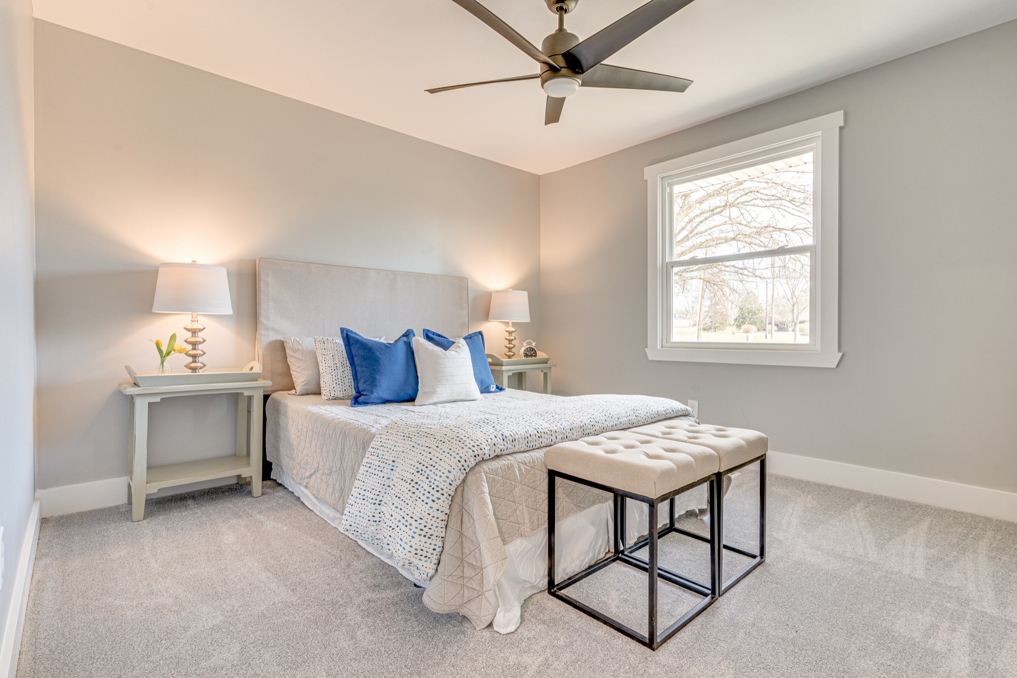 7302 Henry Road Fairview, TN 37062 - Photo 21 of 69 a bedroom with a bed dresser and a window