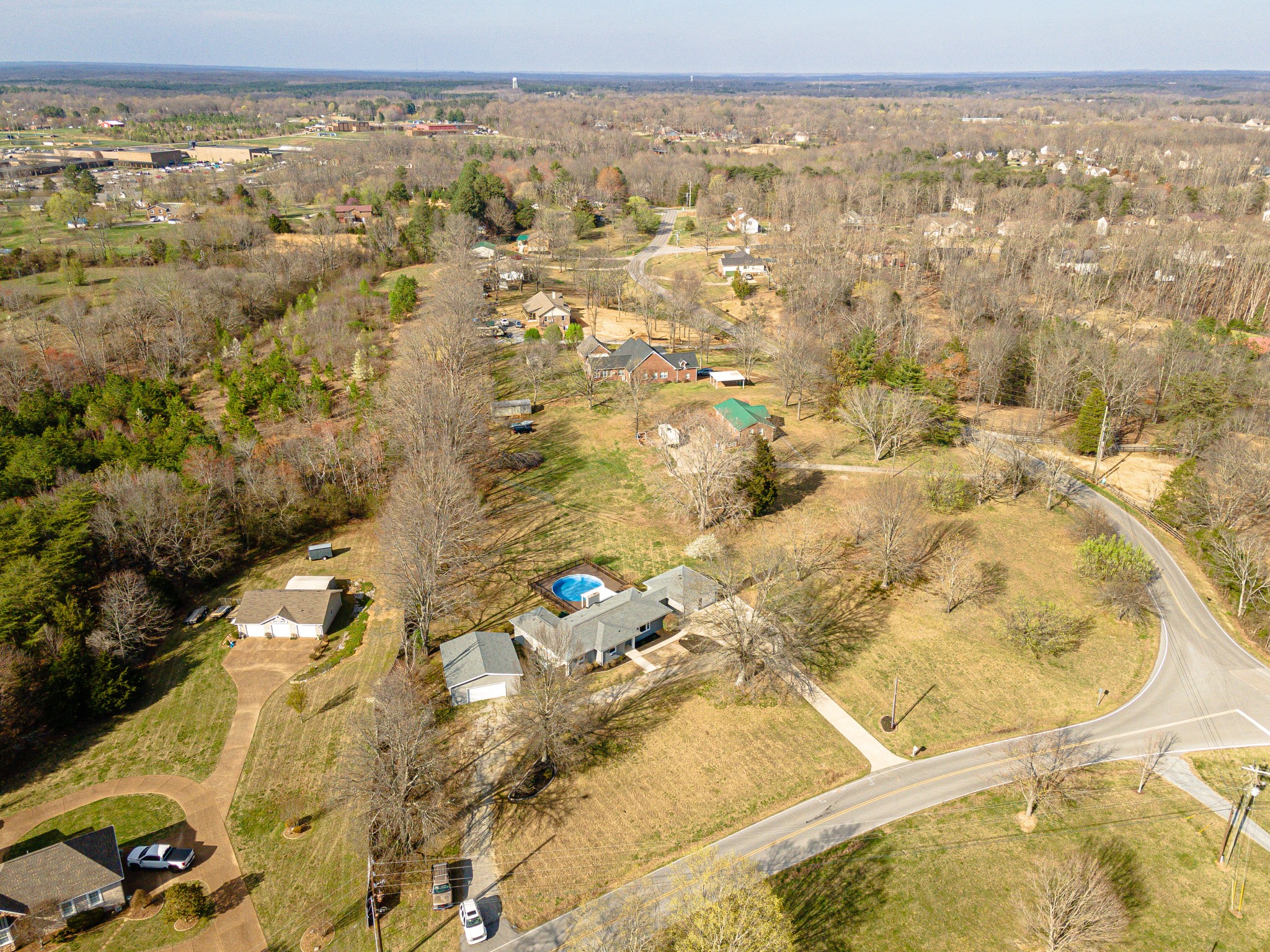 7302 Henry Road Fairview, TN 37062 - Photo 49 of 69 an aerial view of residential houses with outdoor space