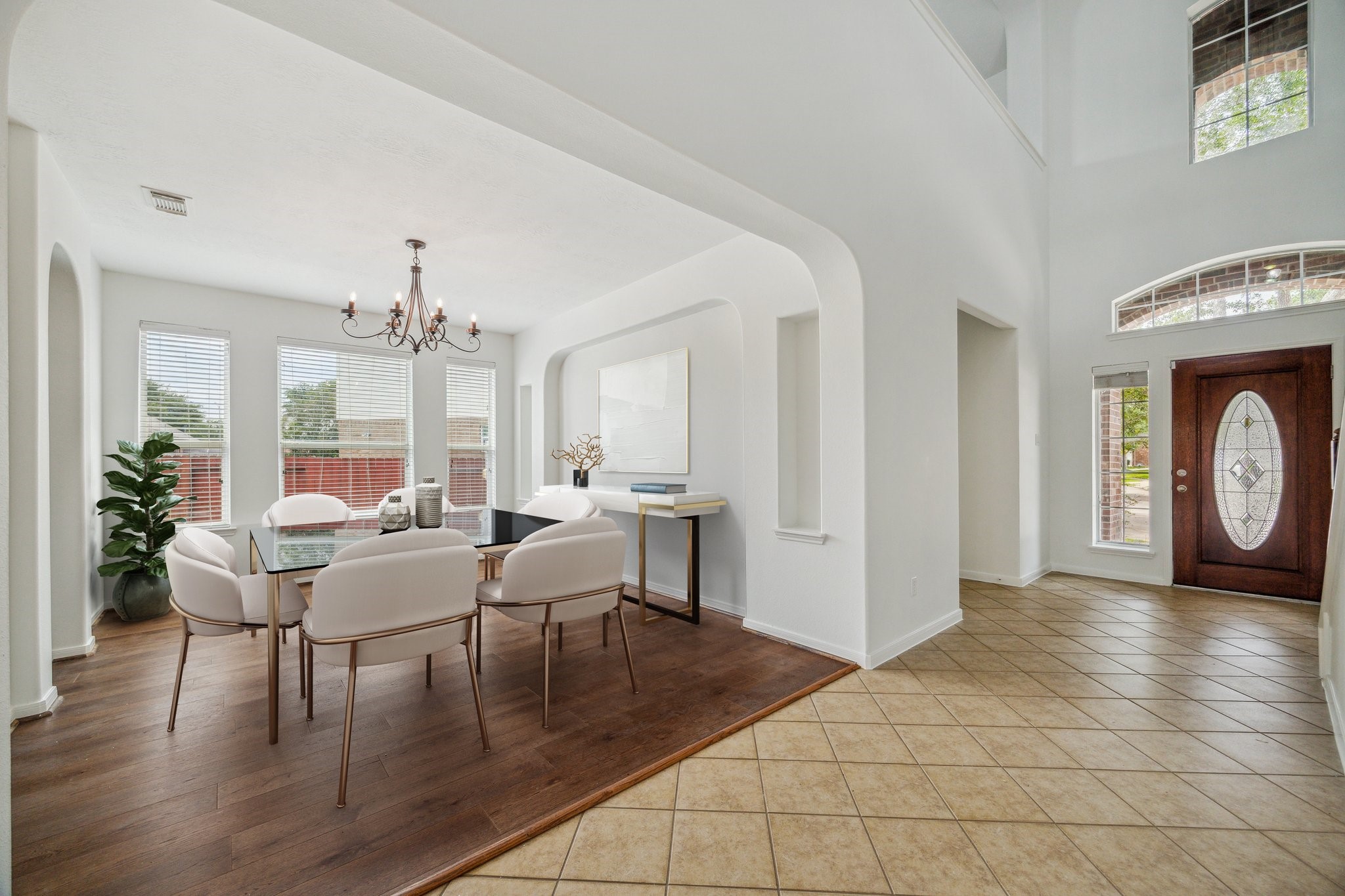 26402 Larkspur Ridge Drive Katy, TX 77494 - Photo 10 of 34 a view of a livingroom with furniture window and wooden floor