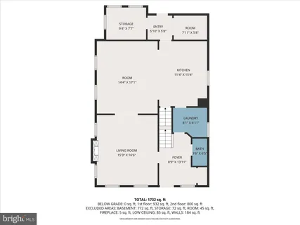 a picture of a floor plan
