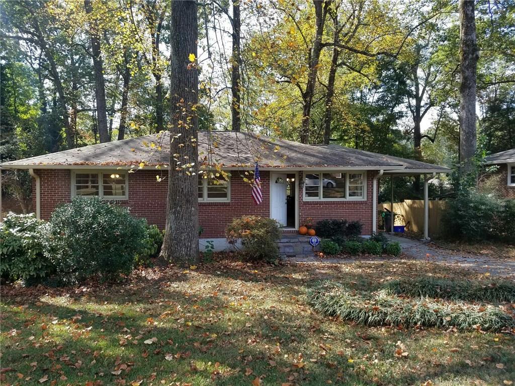 2671 Woodridge Drive Decatur, GA 30033 - Photo 1 of 1 Front view of the house.
