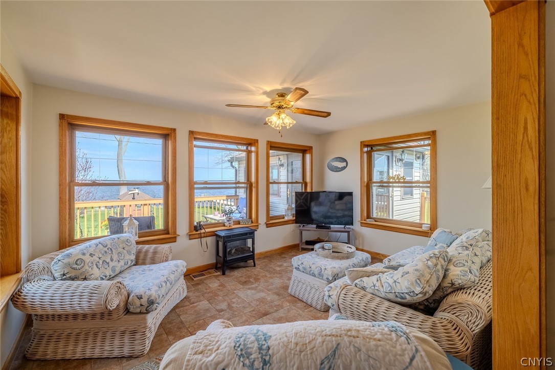 6307 Muskrat Bay Road Cicero, NY 13029 - Photo 28 of 47 Family room overlooking the Lake.