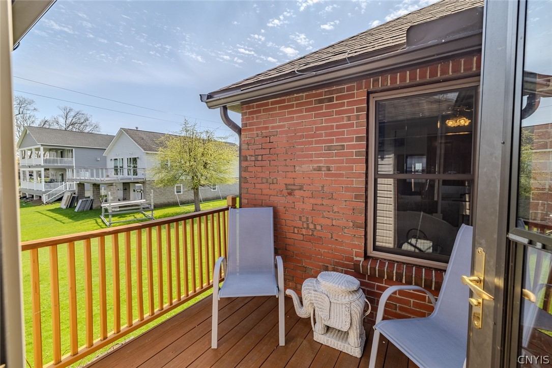6307 Muskrat Bay Road Cicero, NY 13029 - Photo 38 of 47 Side deck.