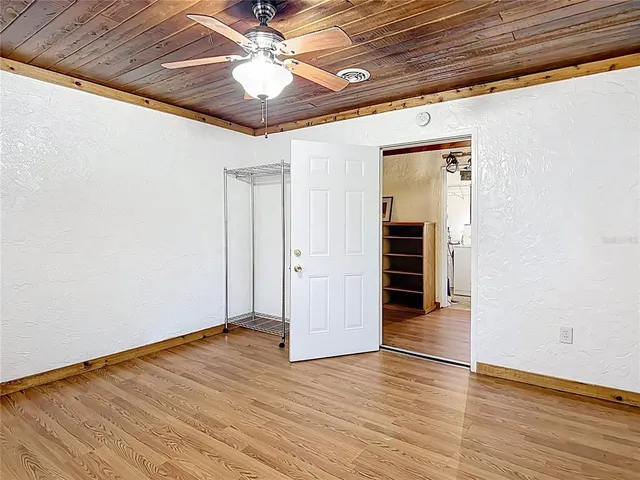a view of an chairs in a room