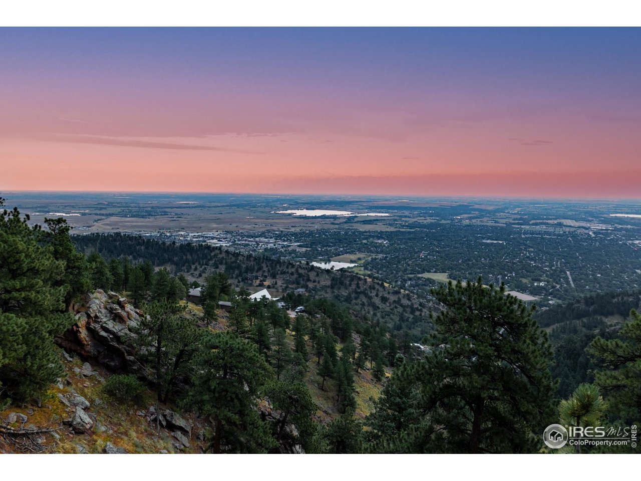 1145 Timber Lane Boulder, CO 80304 - Photo 38 of 40 a view of city and mountain
