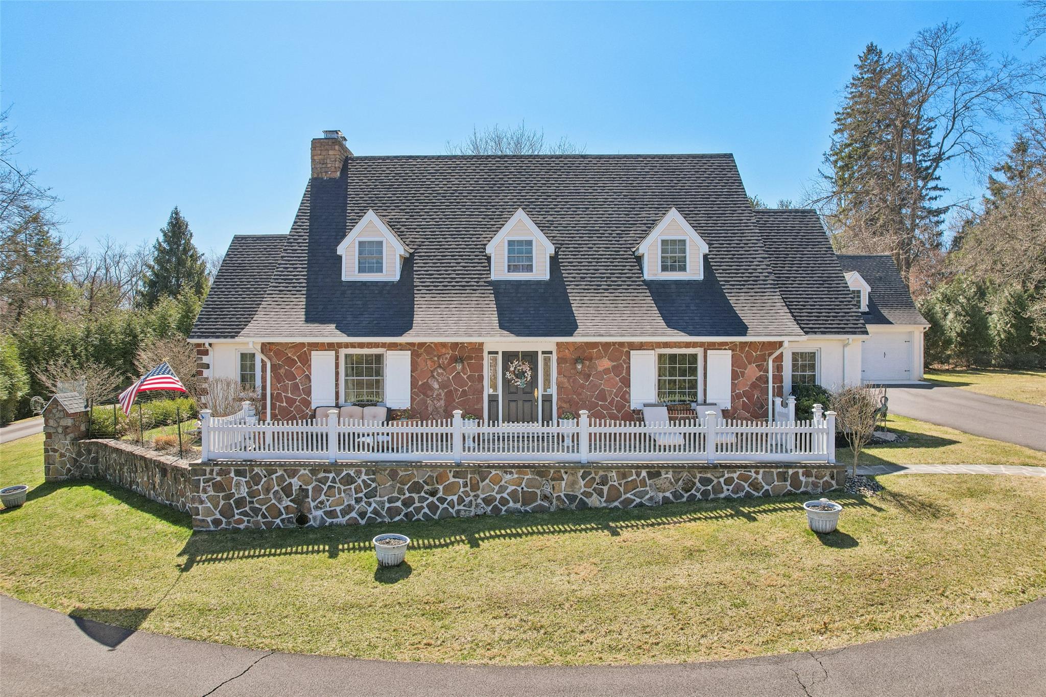 269 Maple Road Valley Cottage, NY 10989 - Photo 1 of 1 Exterior view of this charming Sandstone colonial home.