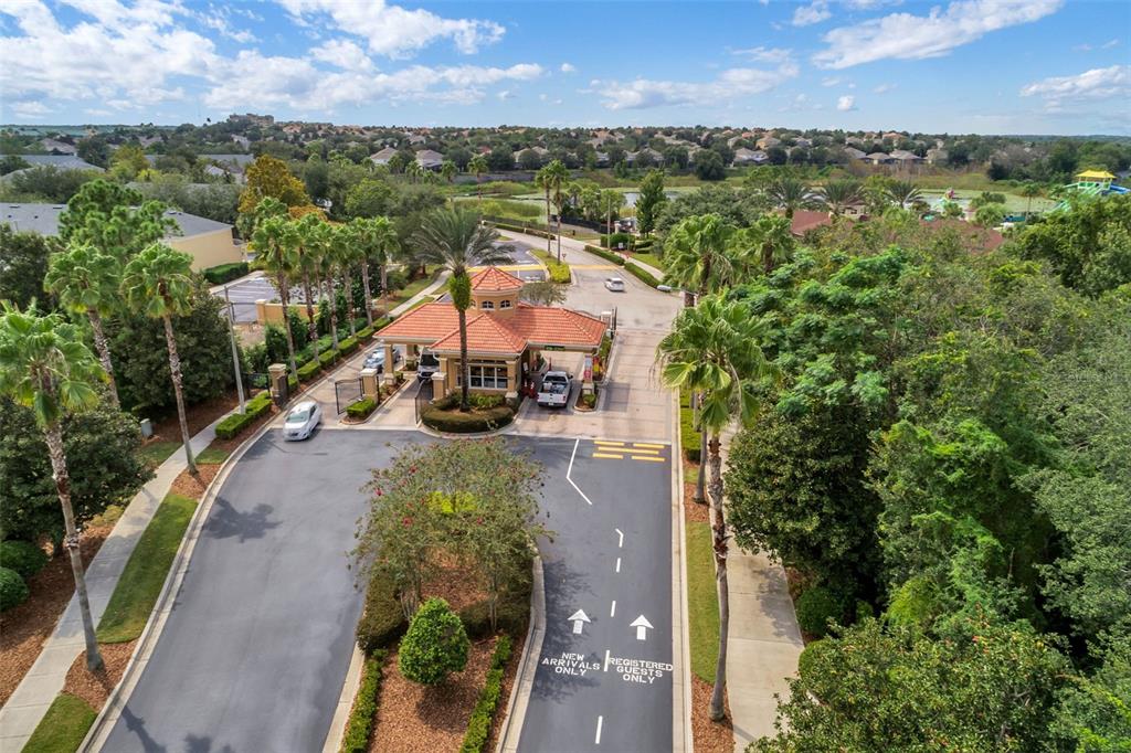 2809 Almaton Loop, Unit 401 Kissimmee, FL 34747 - Photo 52 of 59 an aerial view of a house with a yard