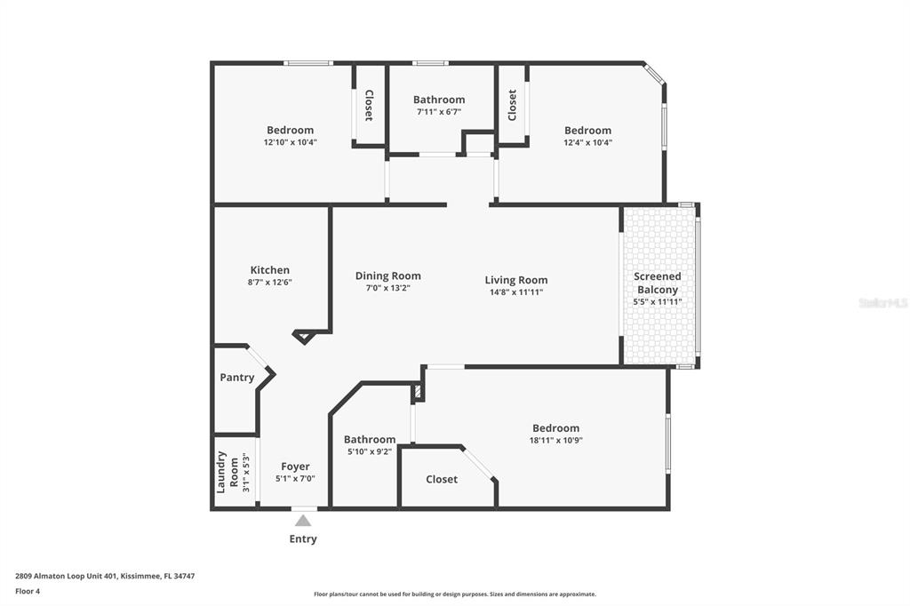 2809 Almaton Loop, Unit 401 Kissimmee, FL 34747 - Photo 59 of 59 a picture of a room with a white wall and a dishwasher