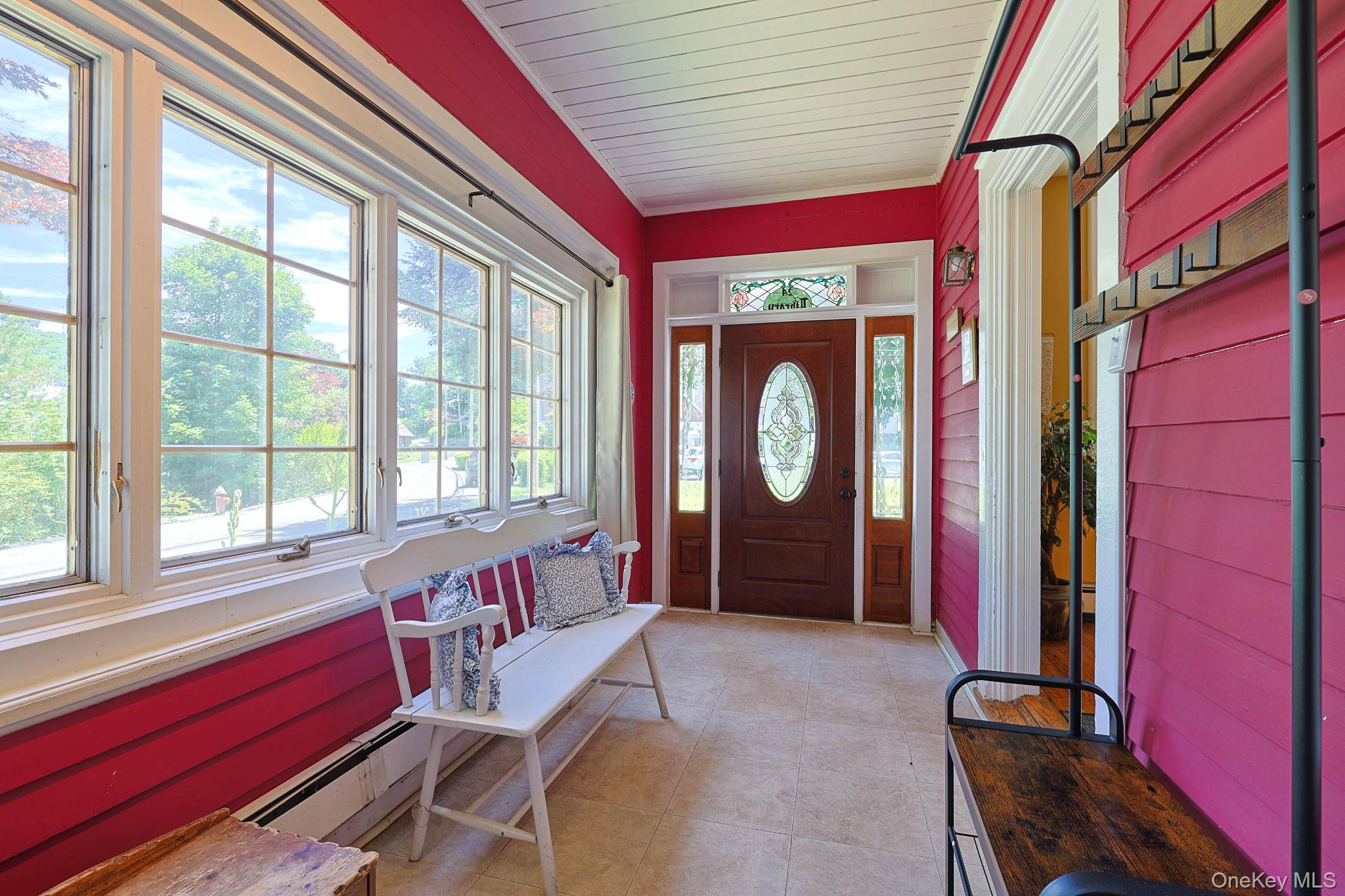 9 Library Road Tuxedo Park, NY 10987 - Photo 30 of 37 Entry/Sunroom/Study/baseboard heating