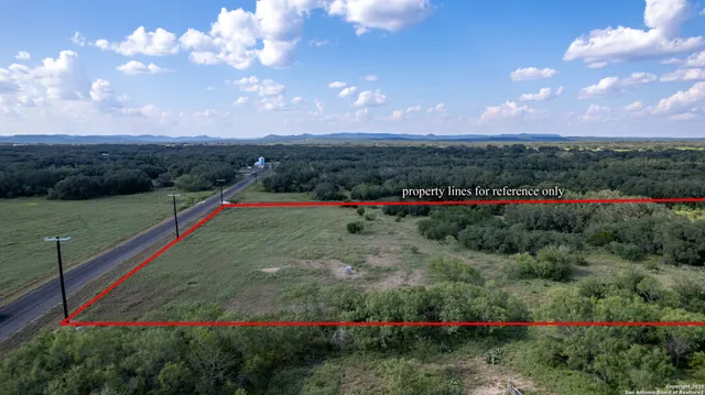 a view of an outdoor space with mountain view
