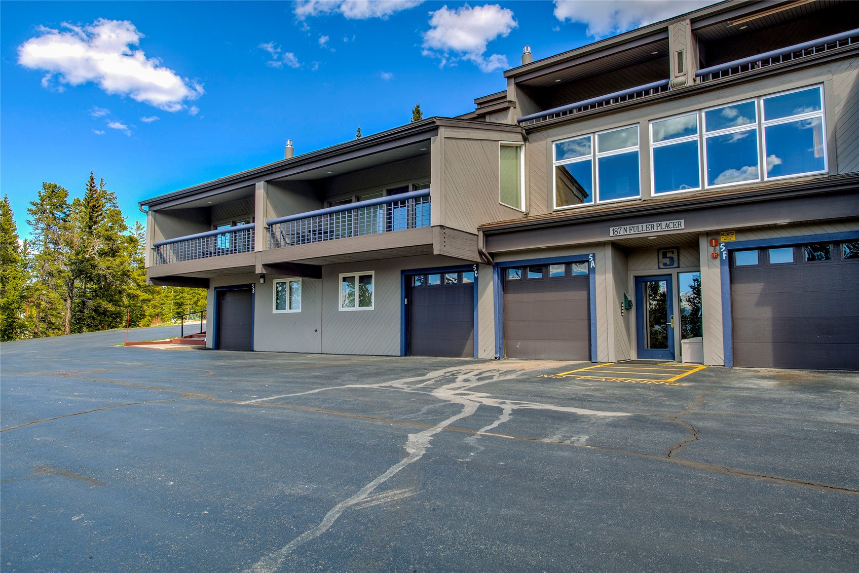 187 Fuller Placer Road, Unit B Breckenridge, CO 80424 - Photo 29 of 33 a front view of a building