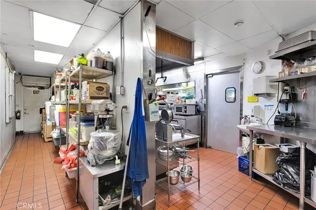 a view of gym equipment and children play room