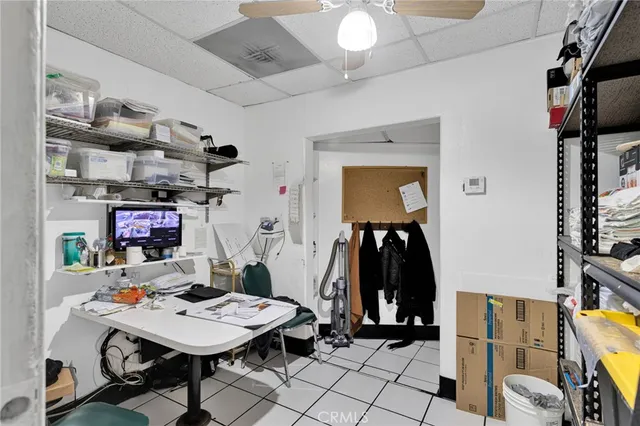 a room with furniture and a window