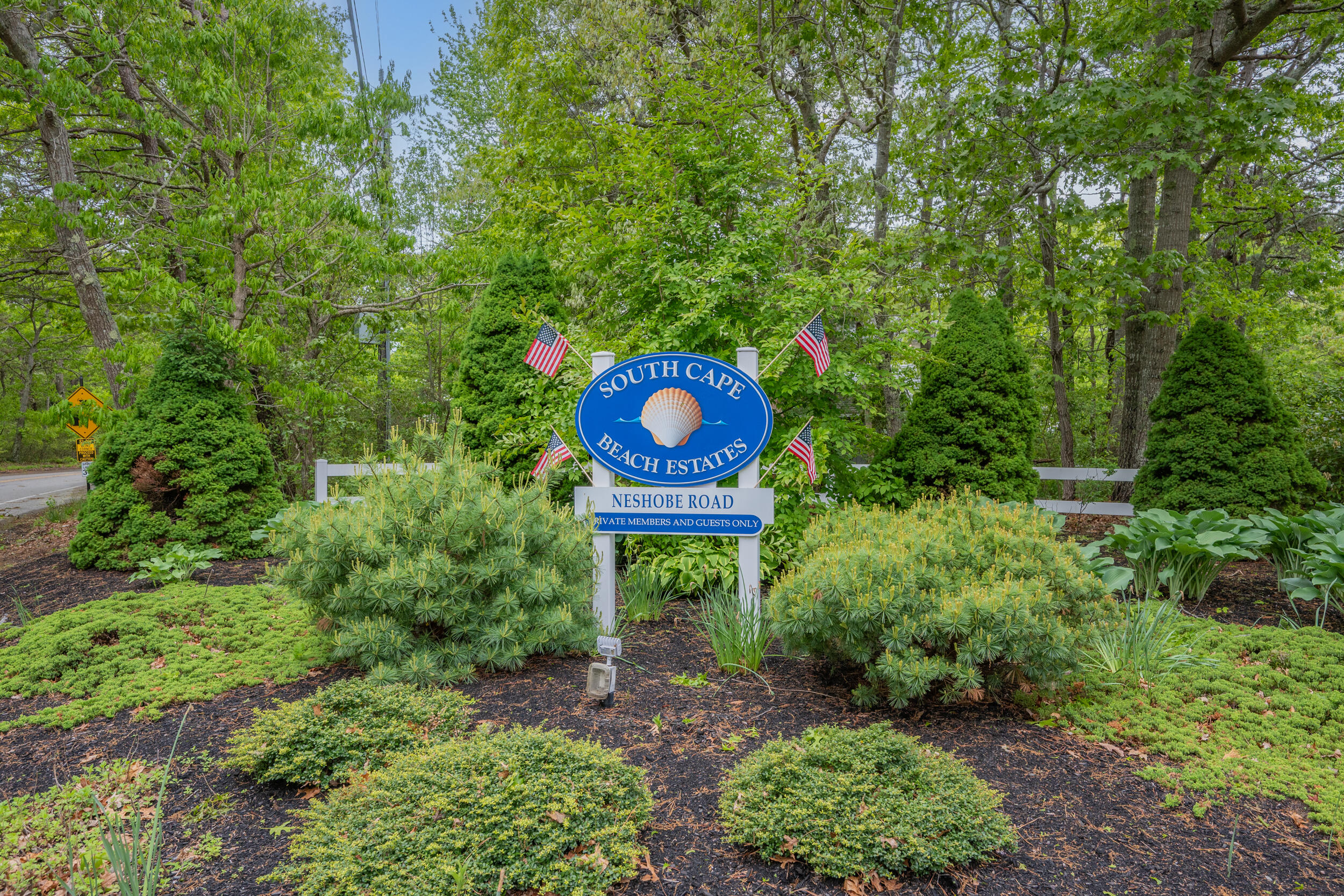 10 Neshobe Road Mashpee, MA 02649 - Photo 31 of 40 a view of a back yard