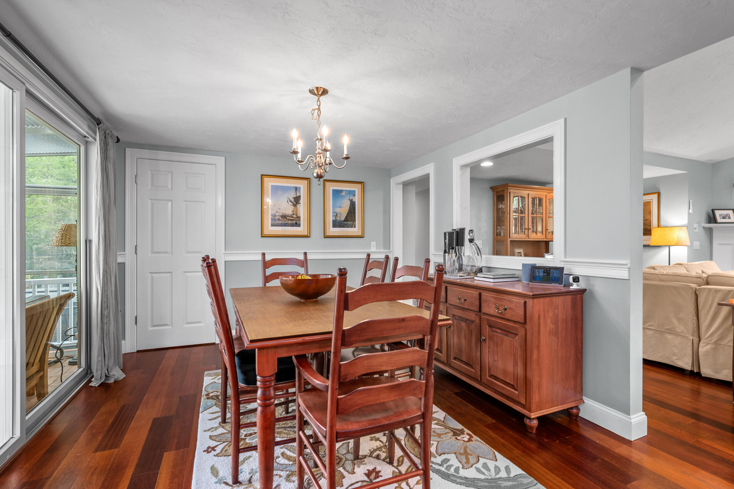 10 Neshobe Road Mashpee, MA 02649 - Photo 8 of 40 a view of a dining room with furniture and wooden floor