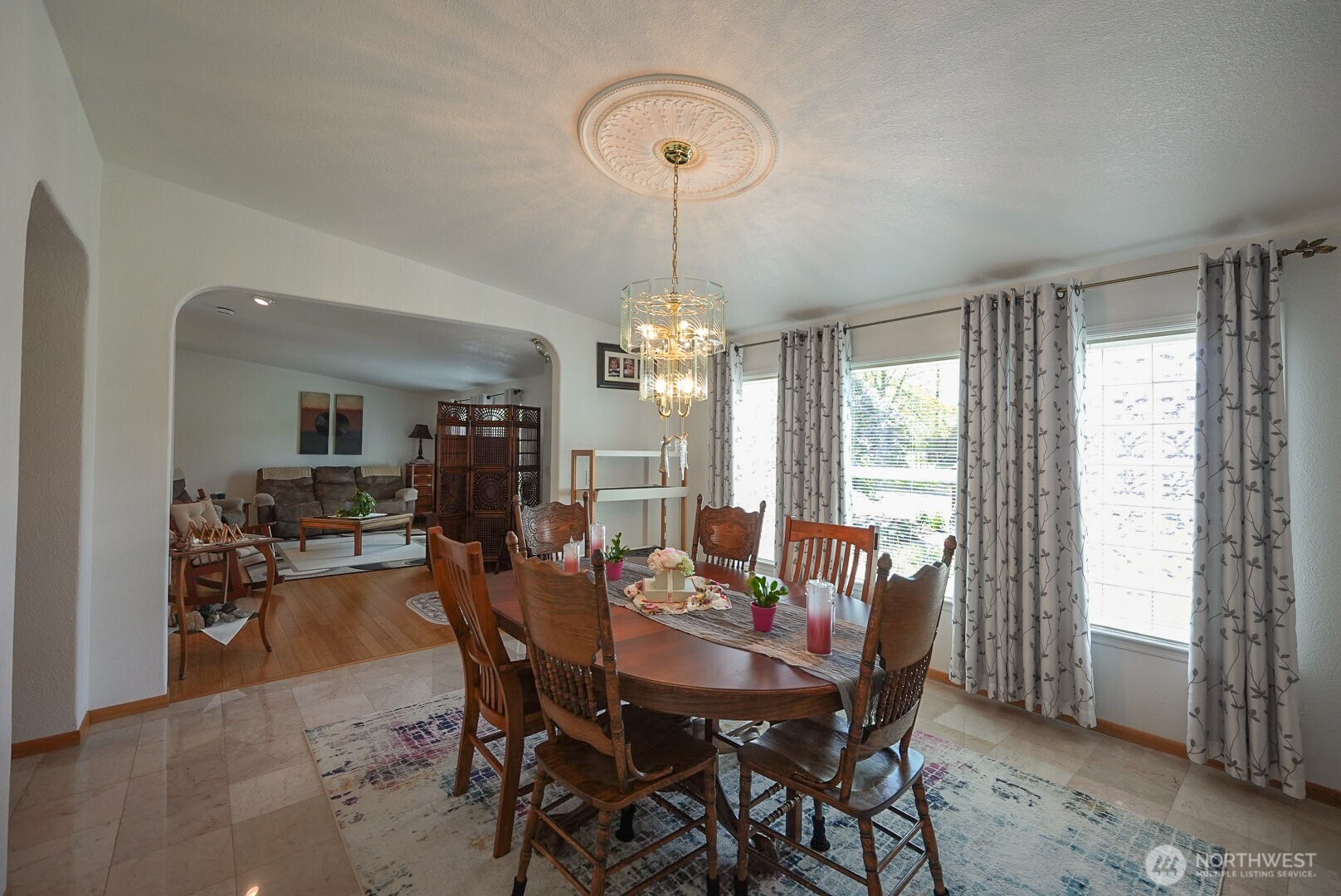 201 South Cherry Street Dayton, WA 99328 - Photo 8 of 23 a view of a dining room with furniture window and outside view