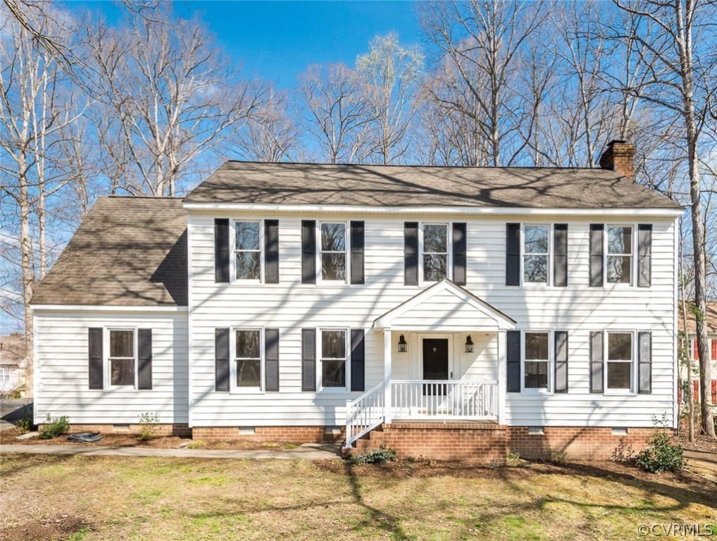 13130 Queensgate Road Midlothian, VA 23114 - Photo 1 of 42 a front view of a house with a yard