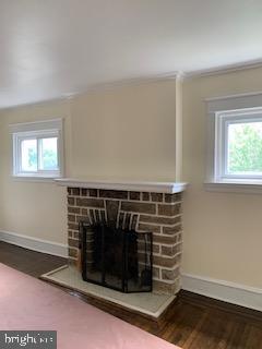 933 East Rittenhouse Street Philadelphia, PA 19138 - Photo 7 of 33 Living Room Wood Burning Fireplace