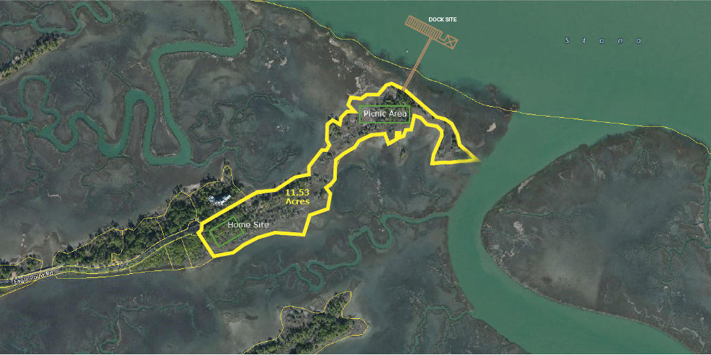248 Eagle Point Road Kiawah Island, SC 29455 - Photo 21 of 21 Proposed Dock Site