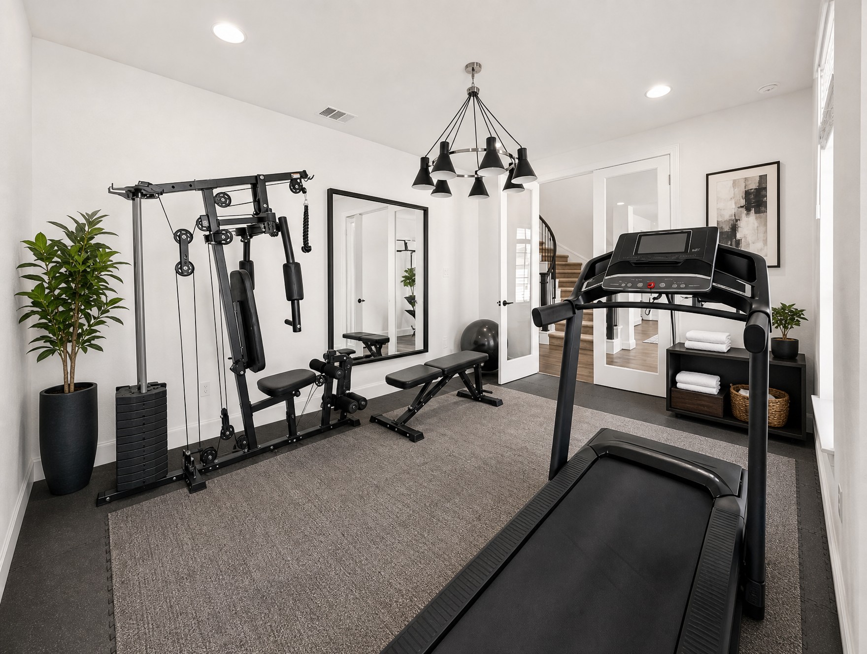 1440 Riva Ridge Drive Leander, TX 78641 - Photo 19 of 37 Achieve peak wellness in this dedicated exercise space, complete with ample room for various workout routines.
