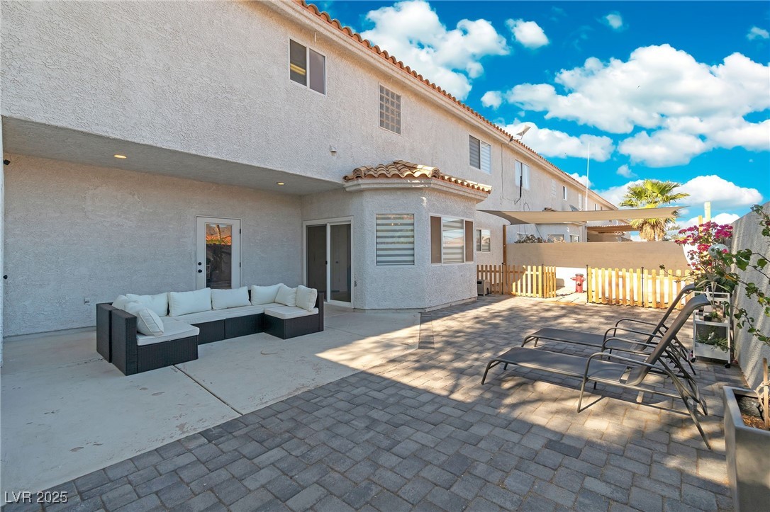 655 Florence Drive Boulder City, NV 89005 - Photo 36 of 63 View of patio featuring an outdoor living space