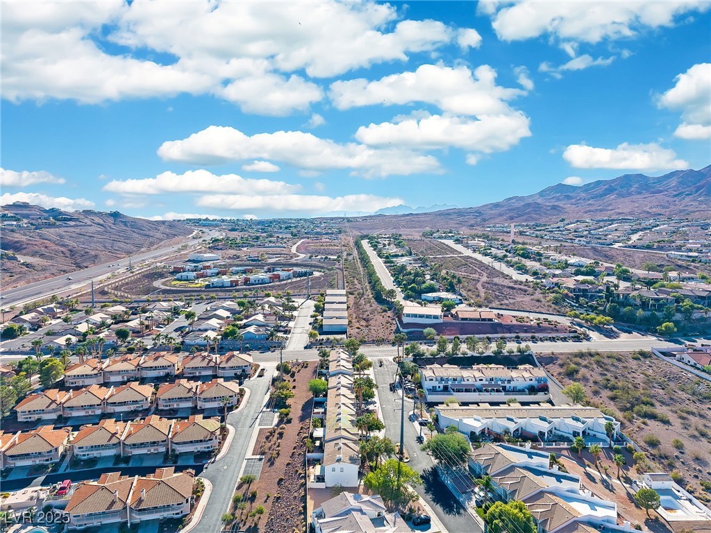655 Florence Drive Boulder City, NV 89005 - Photo 54 of 63 Aerial view of residential area featuring mountains