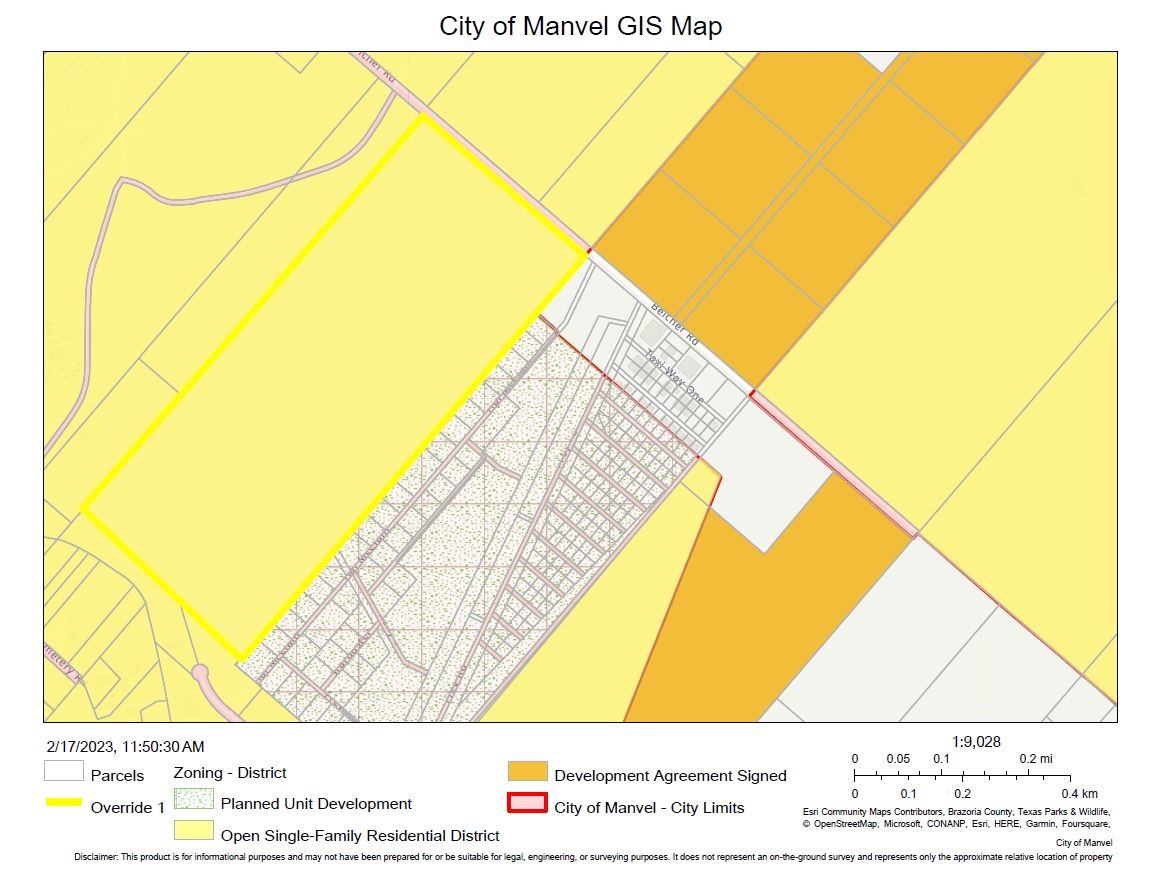 0 Belcher Road Manvel, TX 77578 - Photo 9 of 9 Manvel zoning