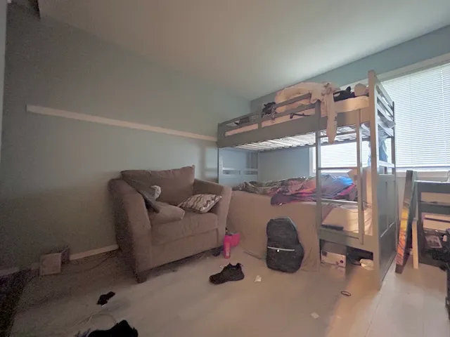 a living room with a couch and a table