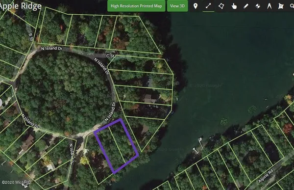 $749,900 | 8670 North Island Drive, Unit LOT 32 AND 33, Canadian Lakes, MI 49346