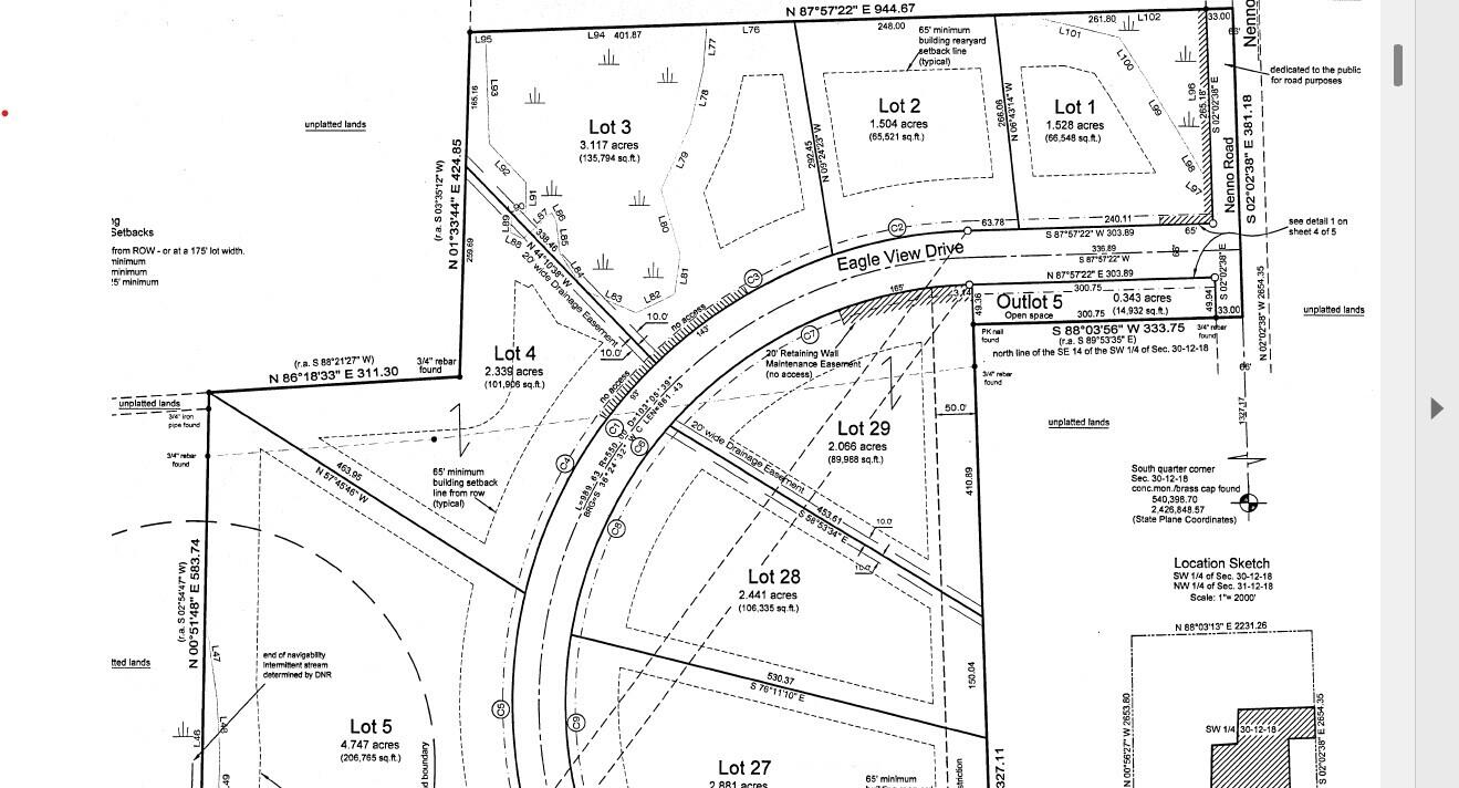 Lt4 Eagle View Drive Allenton, WI 53002 - Photo 3 of 4 Granview plat