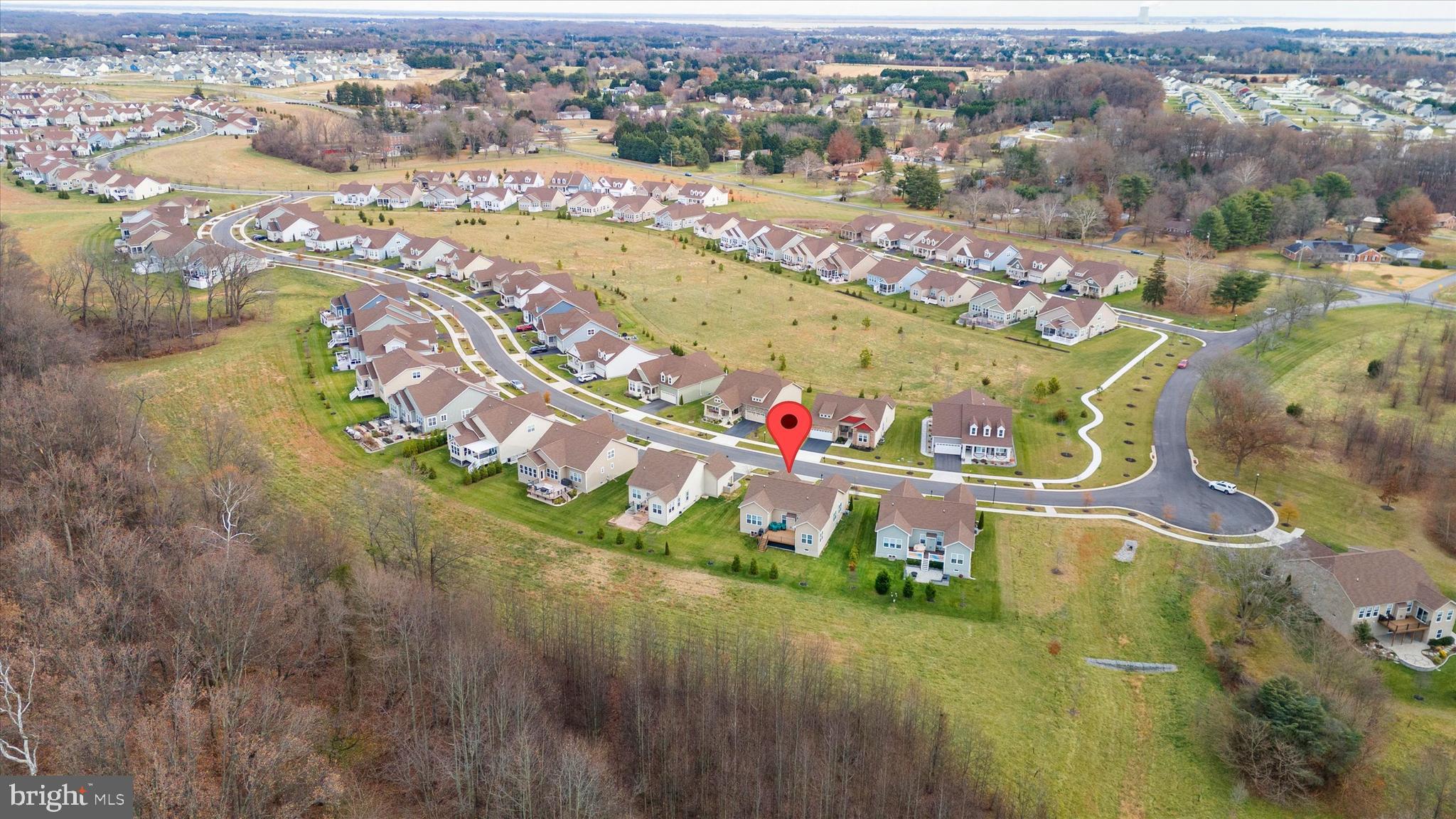 5338 Newman Lane Middletown, DE 19709 - Photo 8 of 61 an aerial view of residential houses with outdoor space