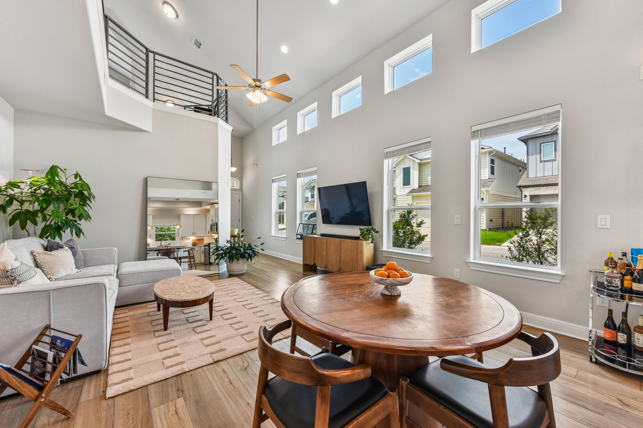 9901 Thane Way, Unit 91 Austin, TX 78748 - Photo 6 of 24 Carpet-free first floor featuring wood plank flooring, perfect for effortless, low-maintenance living