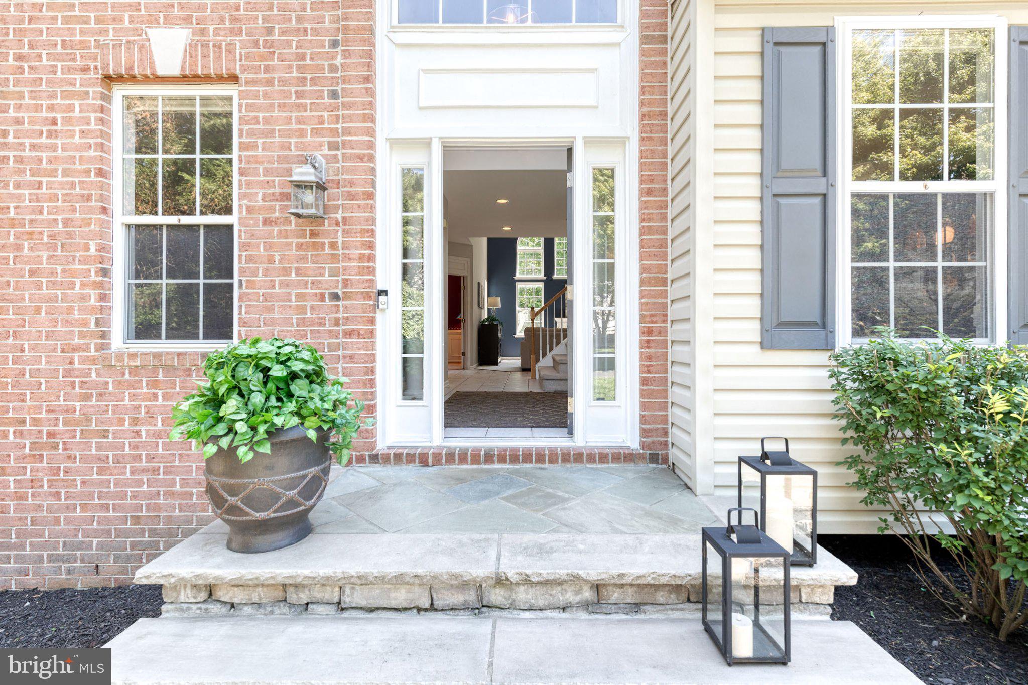 9741 Starling Road Ellicott City, MD 21042 - Photo 2 of 64 Inviting entrance with charming details.