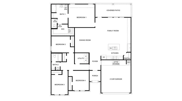 a picture of a floor plan