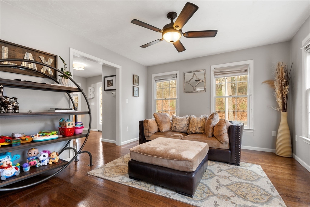 45 Auburn Road Millis, MA 02054 - Photo 12 of 31 a living room with furniture and a window