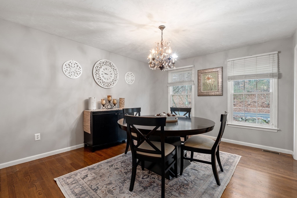 45 Auburn Road Millis, MA 02054 - Photo 14 of 31 a view of a dining room with furniture window and wooden floor
