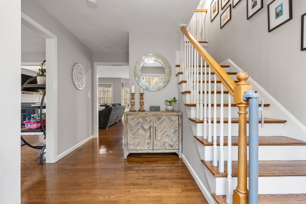 45 Auburn Road Millis, MA 02054 - Photo 4 of 31 a view of entryway with wooden floor
