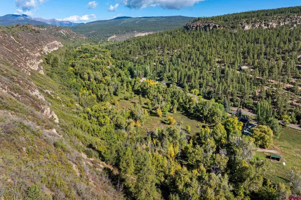 a view of a green field