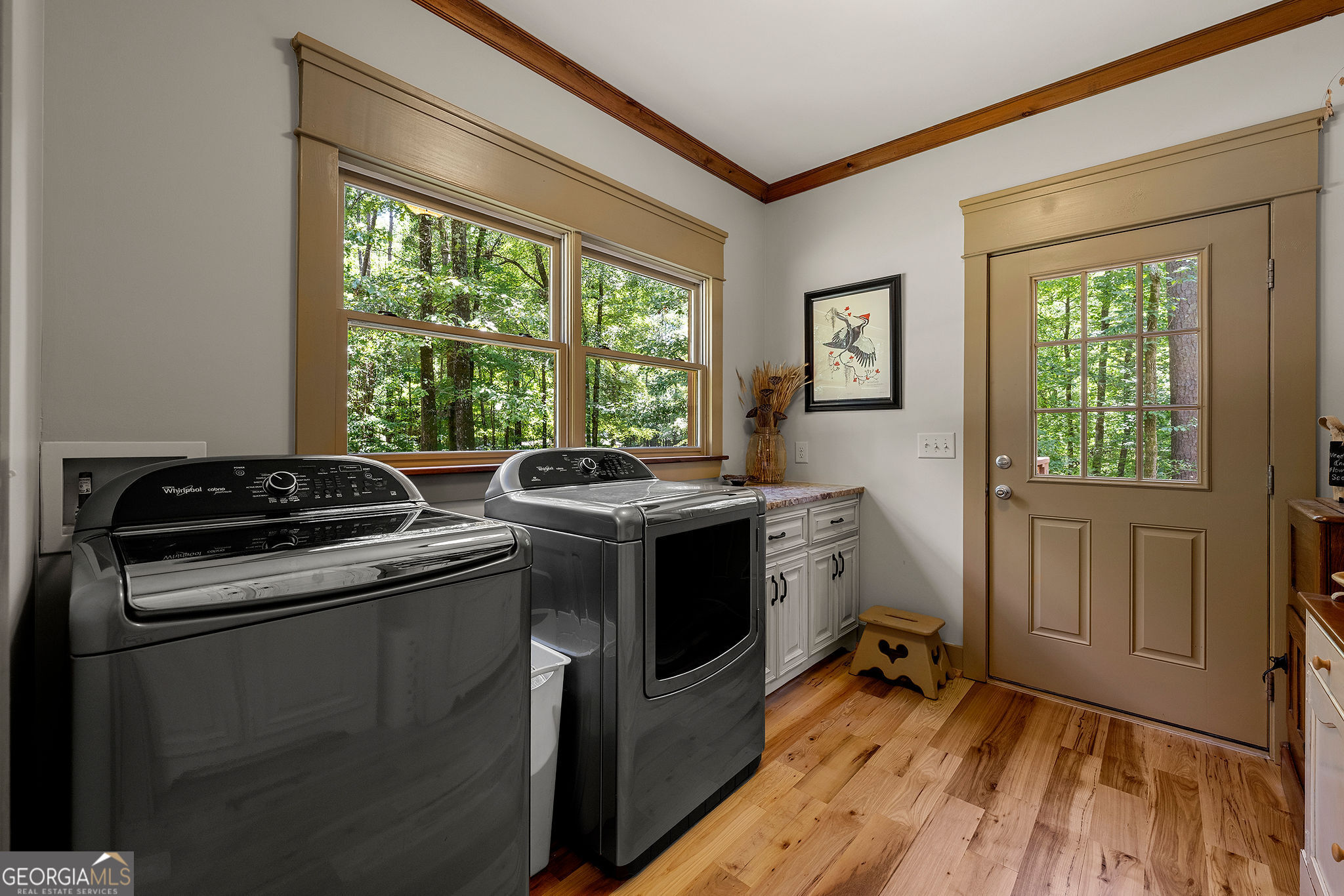 1638 Minor Road Culloden, GA 31016 - Photo 36 of 144 a view of a kitchen with washer and dryer