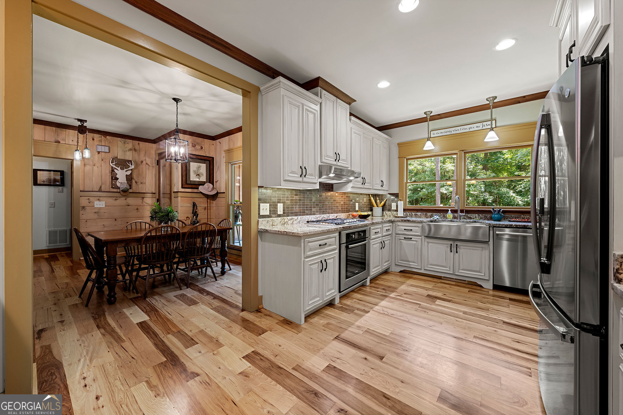 1638 Minor Road Culloden, GA 31016 - Photo 7 of 144 a kitchen with cabinets a sink and appliances