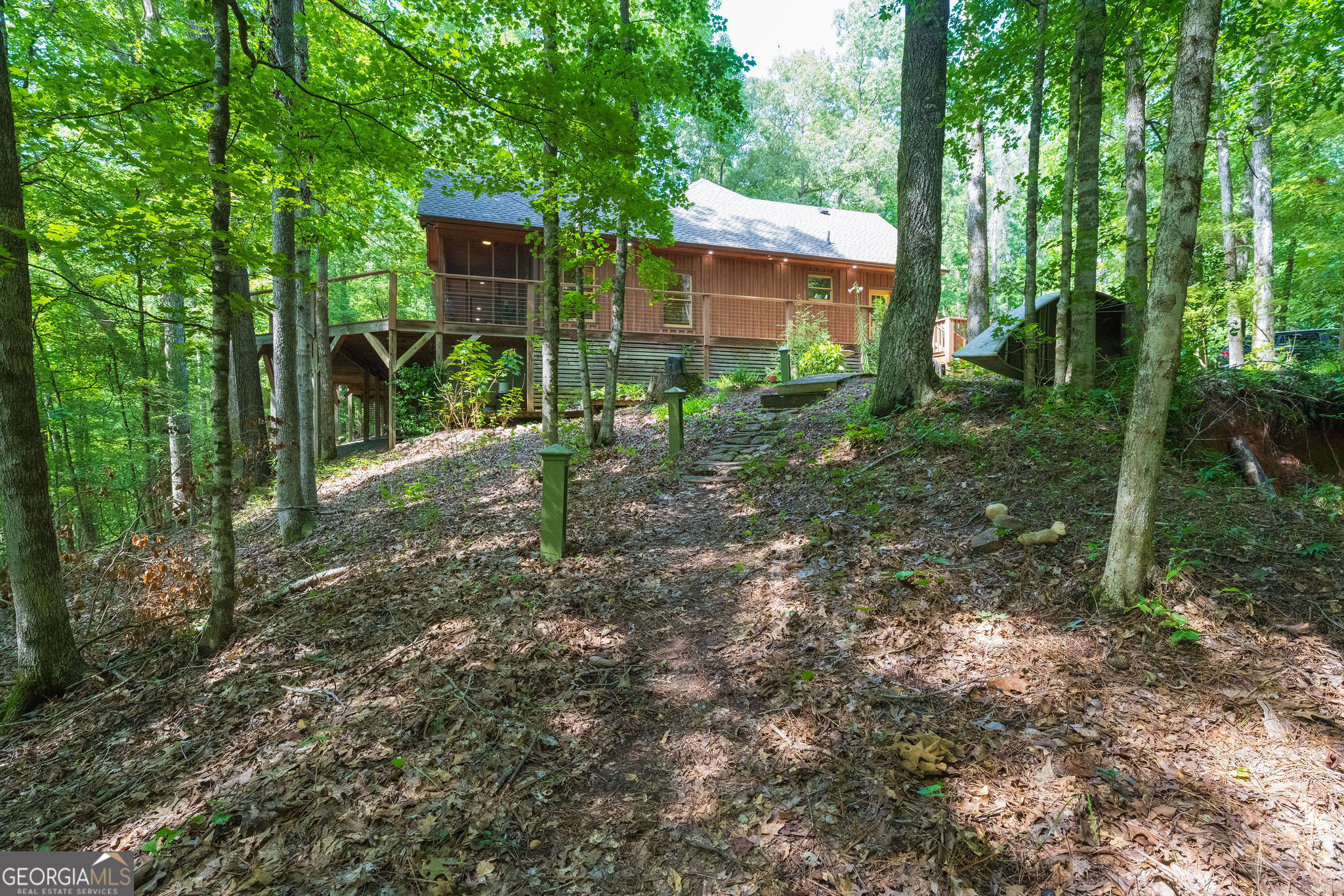 1638 Minor Road Culloden, GA 31016 - Photo 97 of 144 a view of a house with yard and a garden