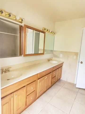 a building outdoor space with potted plants