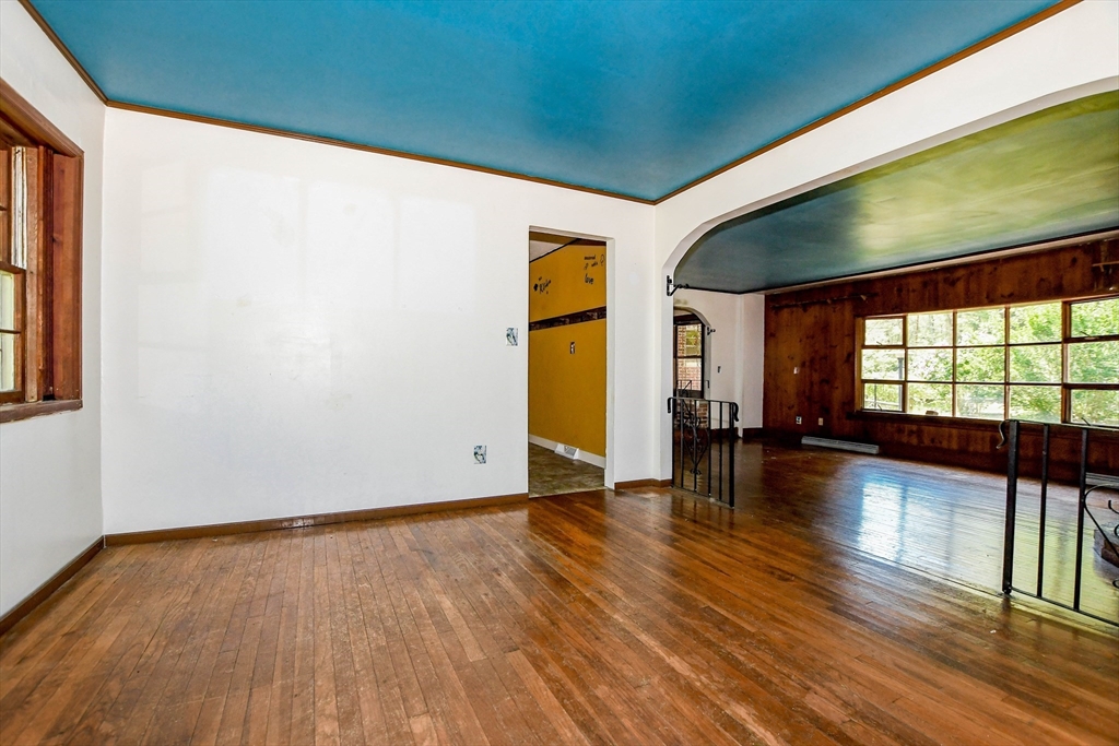 6 Gilbert Way Wareham, MA 02571 - Photo 9 of 41 a view of empty room with wooden floor and fan