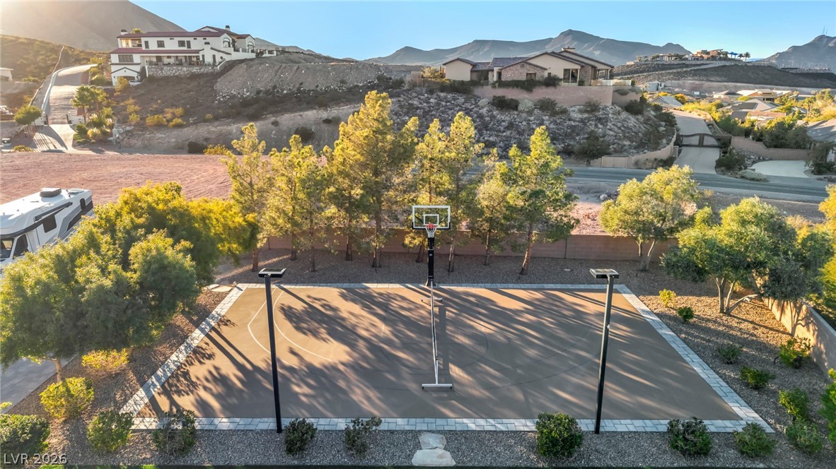 1158 Christian Road Henderson, NV 89002 - Photo 65 of 71 This property features an expansive outdoor court, ideal for recreation and sports.