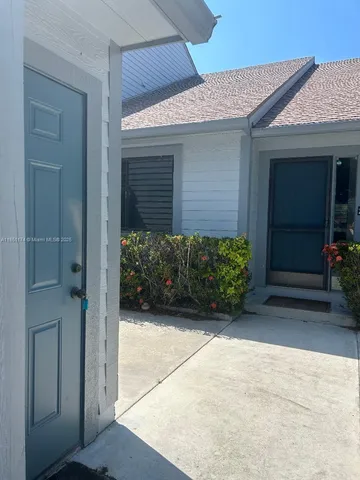 a view of backyard with potted plants