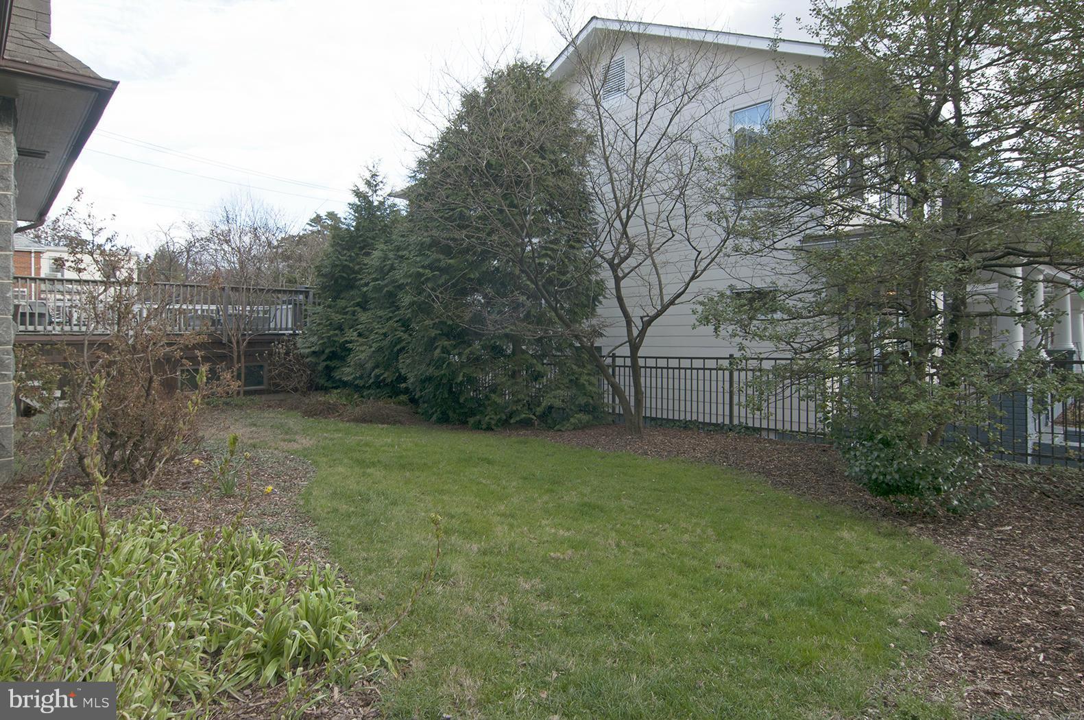 4000 Harrison Street Northwest Washington, DC 20015 - Photo 21 of 23 a view of a backyard