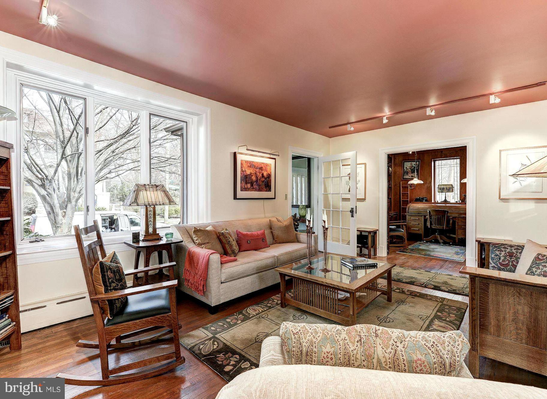 4000 Harrison Street Northwest Washington, DC 20015 - Photo 4 of 23 a living room with furniture and a large window