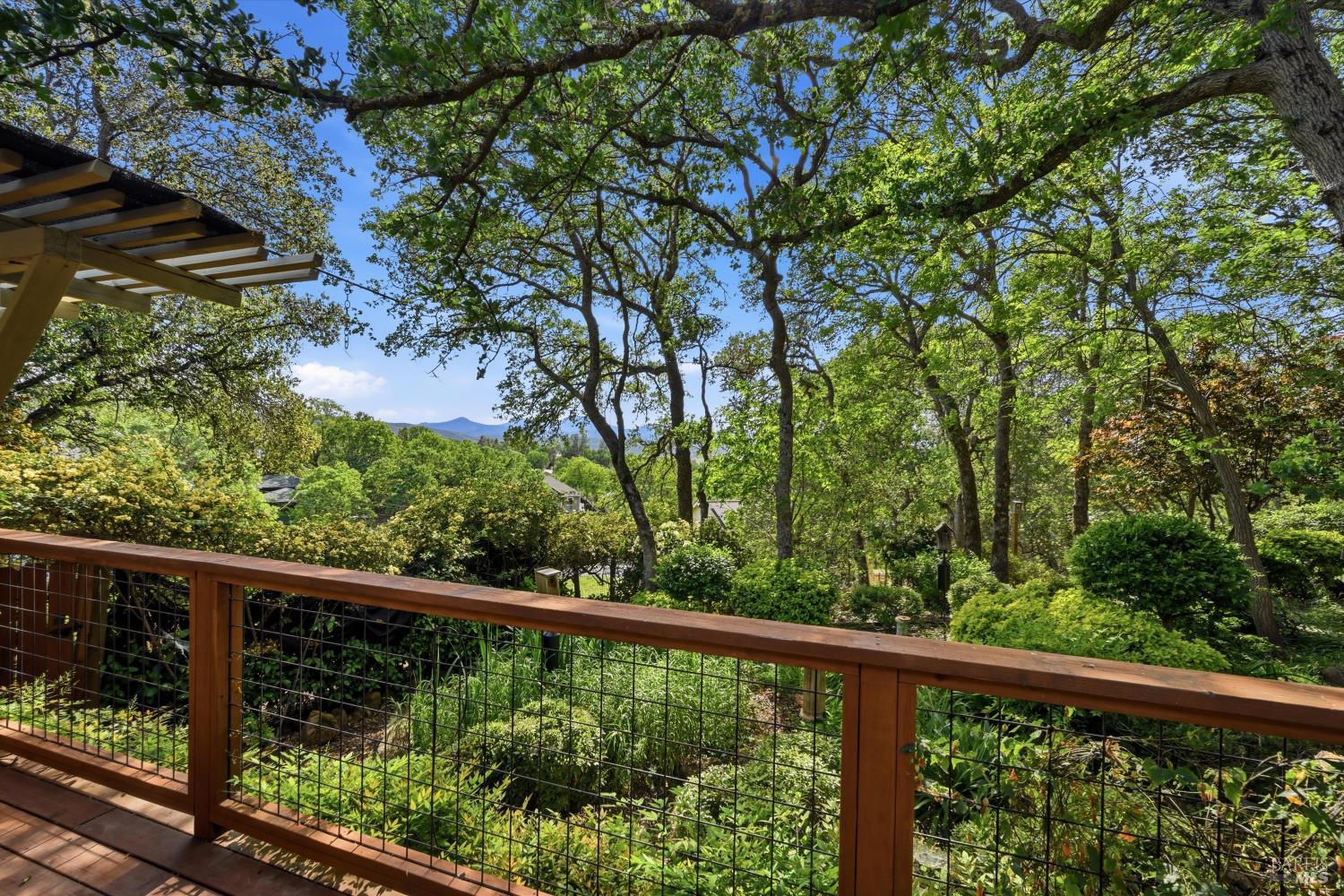 19897 Donkey Hill Road Hidden Valley Lake, CA 95467 - Photo 22 of 45 a view of a balcony with outdoor space