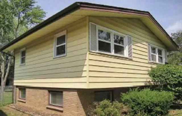 a view of a house with a window
